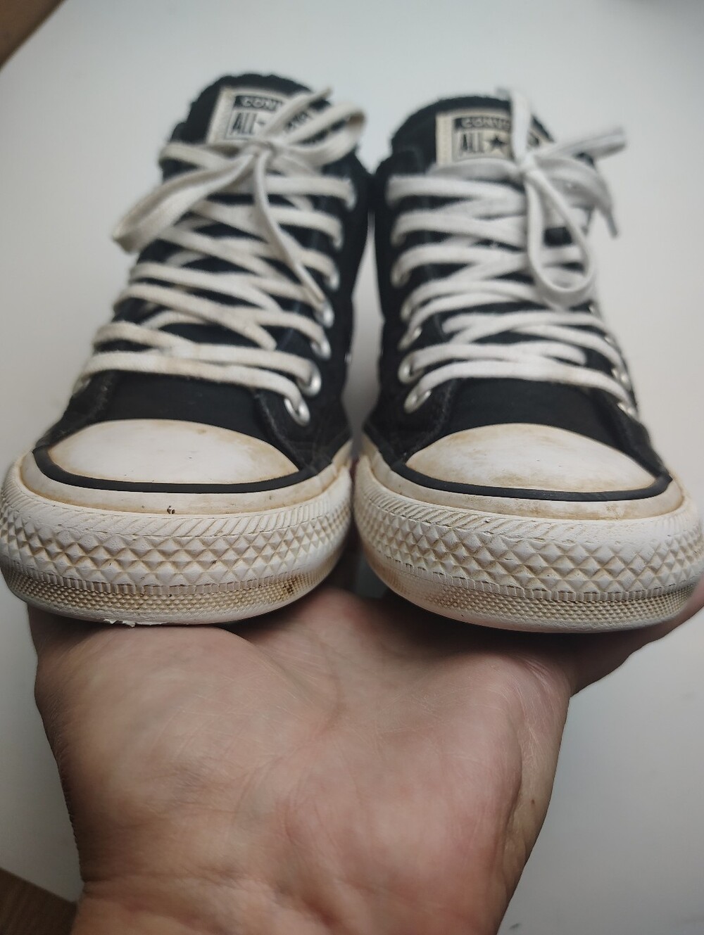 Converse Madison Chuck Taylor Allstar Mid Lace-Up Black Sneakers Size 7 - Picture 7 of 10